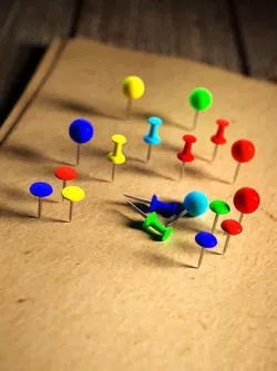 Pins or pointers 3D model