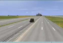 Piskarevsky Prospekt in Saint Petersburg 200 meters Low-poly 3D model