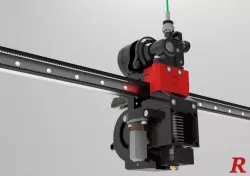 R DIRECT DRIVE HOTEND FOR MOUNT FOR E3DV6, D3DV6 CLONE, DRAGON AND DRAGONFLY, EXTRUDER MOUNT FOR ORBITER