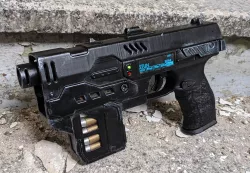 Real working Lawgiver (2012 model) bodykit for cal.43 PPQ T4E gun