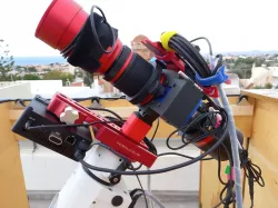 Redcat 51 Pegasus focuser and Pegasus powerbox mount
