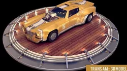 Redline Trans AM 3D model
