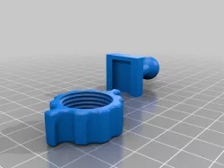 Remix of gravity phone holder, ball and socket joint.