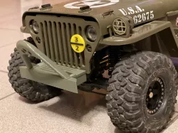 ROCHOBBY Willys Jeep 1:6 Front Bumper