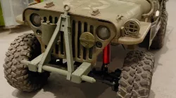 Rochobby Willys Jeep front drawbar