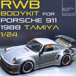 RWB BODY KIT for Porsche 1988 TAMIYA 1-24th