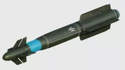 Safran  AASM Hammer Missile Low-poly 3D model