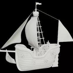 Sailing Ship 3D model
