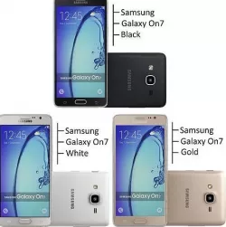 Samsung Galaxy On7 all color 3D model