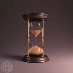 Sand clock 3D model