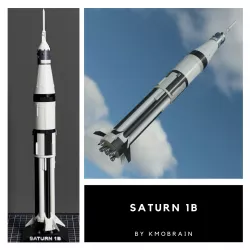SATURN 1B 1:200 SCALE (Multi Parts)