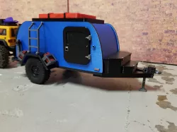 SCX24 CAMPER TRAILER WITH REAR BUMPER