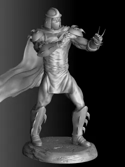 Shredder.1987.Ninja turtles.Original.3d printable.