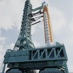 SLS Rocket 3D model