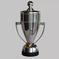 Soccer Trophy 3D model