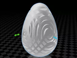 spiral pattern easteregg