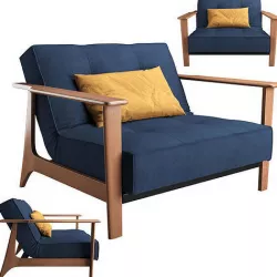 SPLITBACK FREJ armchair 3D model