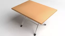 Square Folding Table 3D model