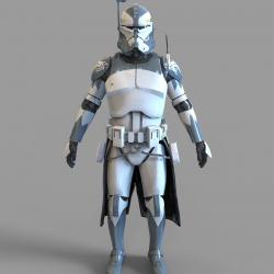 commander wolffe armor 3d models 【 STLFinder