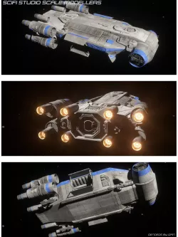 Star Wars - Resistance Transport Ship from Galaxy Edge