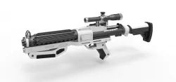 Stormtrooper Blaster rifle F-11D with stock from Star Wars The Force Awakens 2015