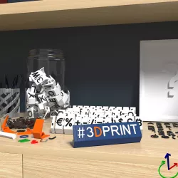 Support for letters, numbers, signs and symbols