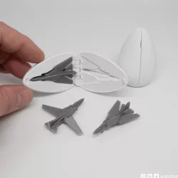 SURPRISE EGG #13 - TINY MIG JET FIGHTER