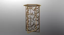 table arabesque  3D model