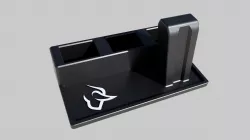 Taurus Themed Pistol and magazine stand safe organizer