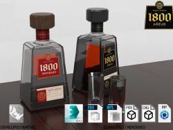 Tequila Model 1800 bottle 3D Models | Page 1 | STLFinder