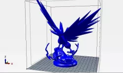 The 3 legendary Birds Pokemon Pack to 3D Print