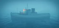 The Boat Low-poly 3D model