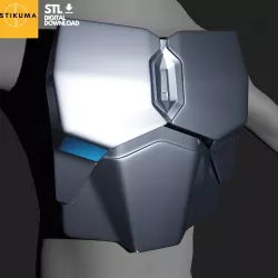 The Mandalorian - Chest Plate Armour - 3D model - STL (digital download)