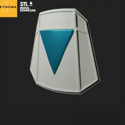 The Mandalorian - Hand plate armour - 3D model - STL (digital download)