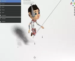toby boy rigged 3D model
