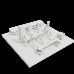 Toon Shipyard 3D model