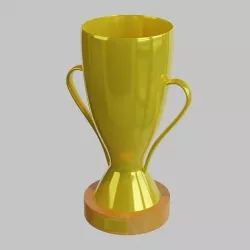 Trophy 3D model
