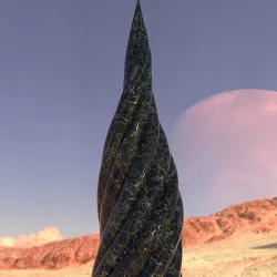 Twisted Skyscraper 3D model