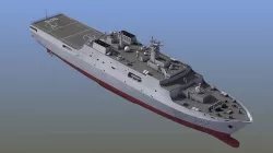 Type071 Amphibious Transport Dock 3D model