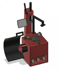 tyre changer machine 1:10 / maquina cambia ruedas 1:10
