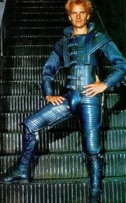 VINTAGE DUNE, FEYD HARKONNEN ARMORED KENNER STYLE ACTION FIGURE, 3.75" CUSTOM FIGURE, FRANK HERBERT BOOK.