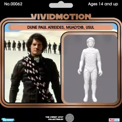 VINTAGE DUNE PAUL ATREIDES, MUAD'DIB, USUL, KENNER STYLE ACTION FIGURE, 3.75" CUSTOM FIGURE, FRANK HERBERT BOOK.