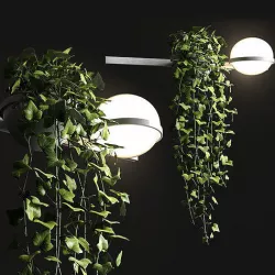 Wall light Vibia Palma 3702 3D model