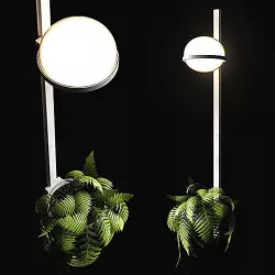 Wall light Vibia Palma 3714 3D model