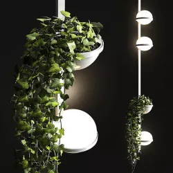 Wall light Vibia Palma 3718 3D model