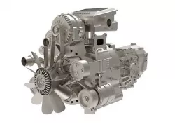 Wankel Engine 3D model