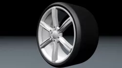 Wheel for Mitsubishi Montero 3D model
