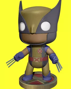 Wolverine Cute Heroes: BigHead