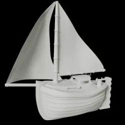 Yacht 3D model