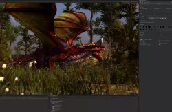 3Dfoin - Dragon Boss Low-poly 3D model